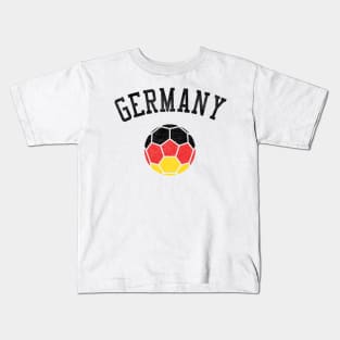 Germany Soccer Team Heritage Flag Kids T-Shirt